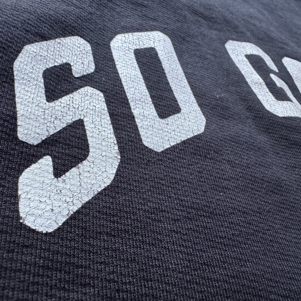 GOOD AMERICAN "So Good" Pullover Sweatshirt Womens 1/Small Black Heavyweight - Picture 5 of 11